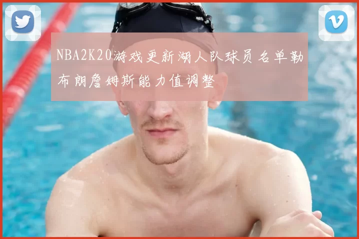 NBA2K20游戏更新湖人队球员名单勒布朗詹姆斯能力值调整